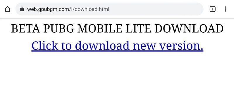 Dit is de website waar spelers het PUBG Mobile Lite 0.22.0 APK-bestand moeten downloaden