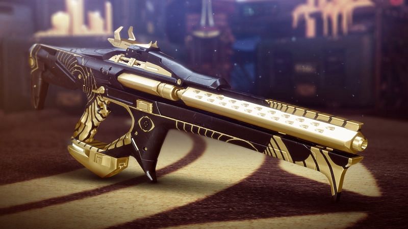 Trials exclusive Linear Fusion rifle Reed&#039;s Regret (Image via Bungie)