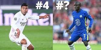 5 defensive midfielders with the best tackling ability in the world right now