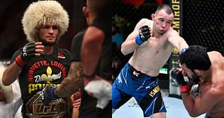 "He proved it with his performances" - Khabib Nurmagomedov names the fighter who 'deserves to be' at the top of the UFC lightweight division