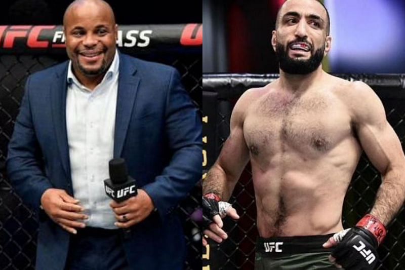 Daniel Cormier and Belal Muhammad had a hilarious exchange at the UFC Vegas 36 pre-show