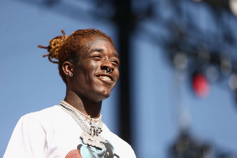 Lil Uzi Vert at the 2018 iHeartRadio Music Festival Daytime Stage. (Image via Getty Images)
