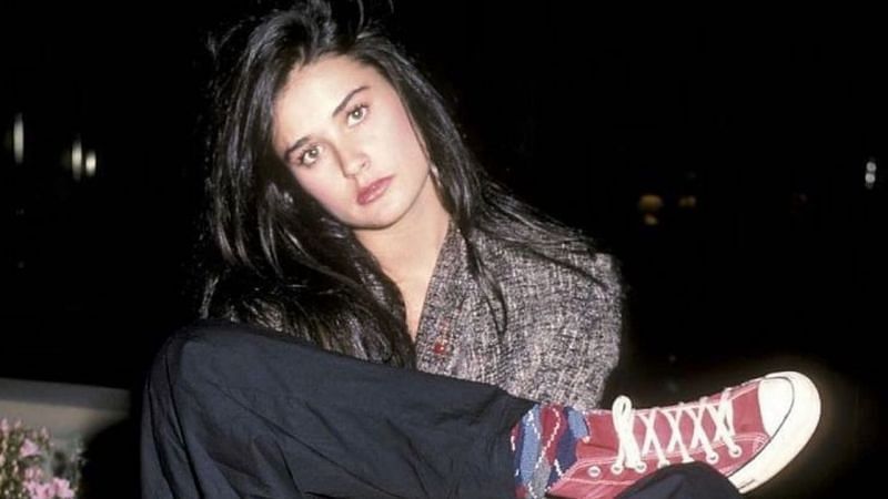 Demi Moore from back in the day (Image via Demi Moore/Instagram)