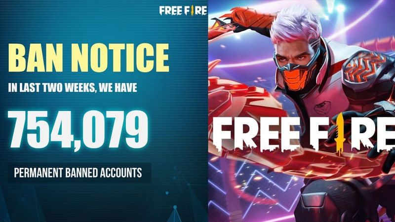 Over 754K Free Fire accounts have been banned in the last two weeks