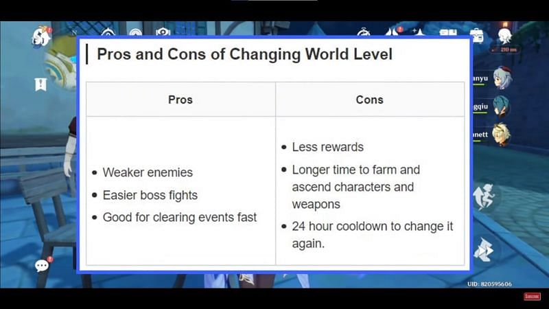 Merits and demerits of this feature (Image via NJMH Gaming Shorts YouTube channel)