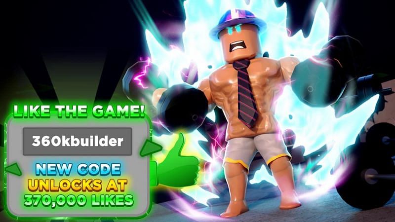 A featured image for Weight Lifting Simulator. (Image via Roblox Corporation)