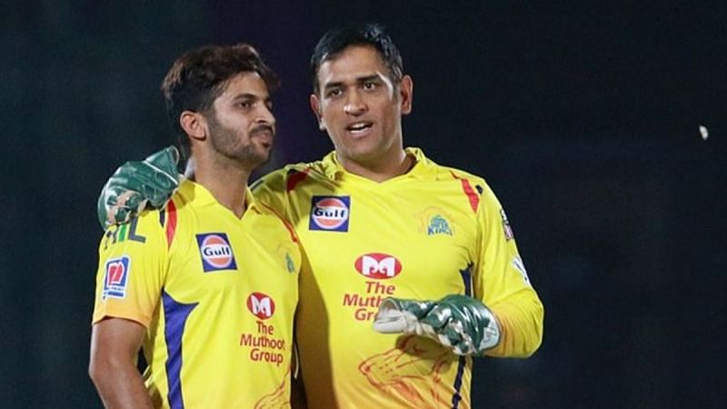 Shardul Thakur has played under the leadership of MS Dhoni at CSK for the past three years [Image-IPLT20]