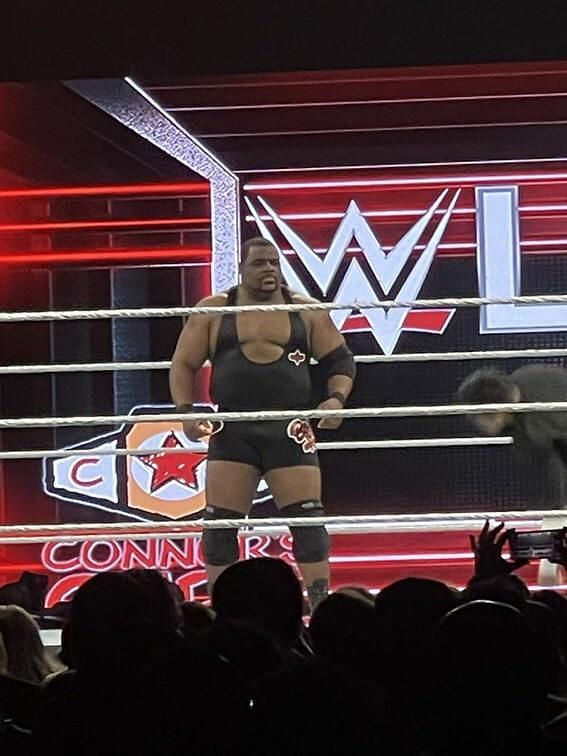 Lee at a recent WWE live event (image credit: Reddit user u/Minnale101)
