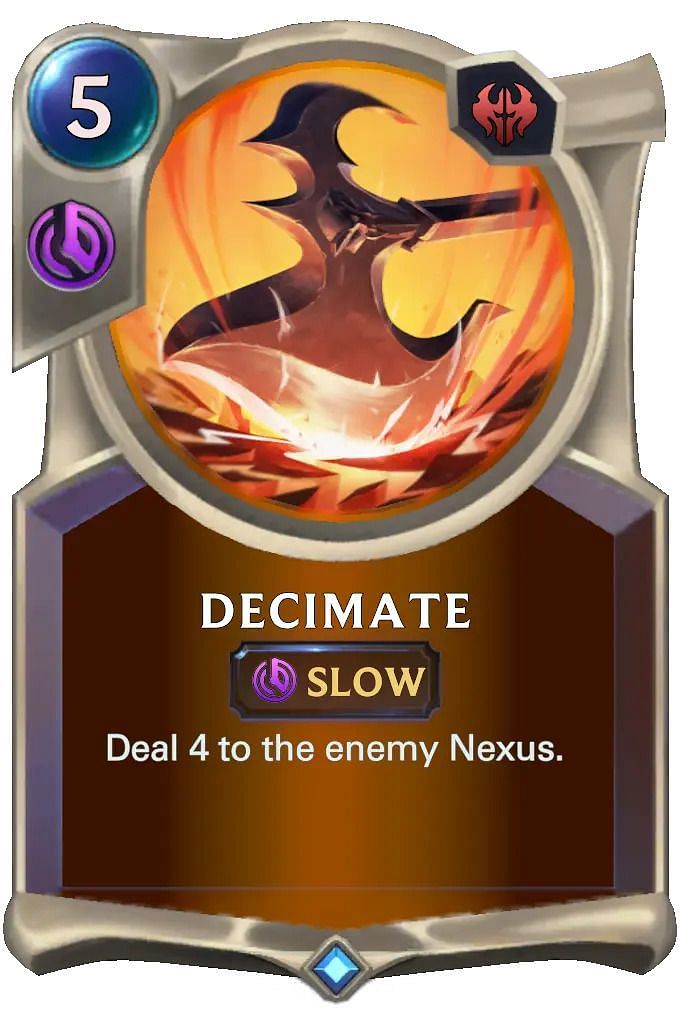 Decimate acts as a great clean up act (Image via Riot Games)