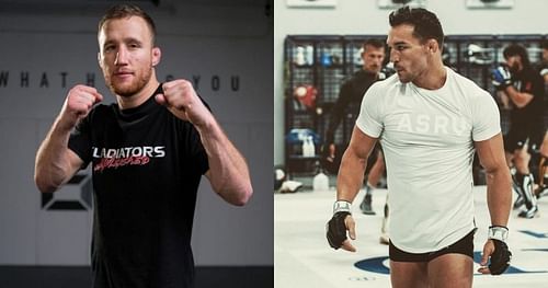 Justin Gaethje (left) & Michael Chandler (right) [Images Courtesy: @mikechandlermma & @justin_gaethje on Instagram]