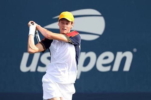 Jannik Sinner at the 2021 US Open