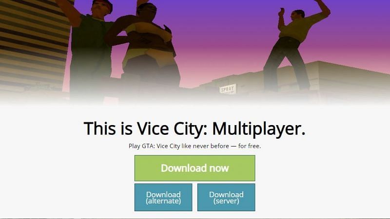 GTA Vice City Multiplayer Mod (Image via vc-mp.org)