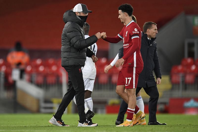Jurgen Klopp eyes the young &lt;a href=&#039;https://www.sportskeeda.com/player/curtis-jones&#039; target=&#039;_blank&#039; rel=&#039;noopener noreferrer&#039;&gt;Curtis Jones&lt;/a&gt; to replace the brilliant Harvey Elliott who is out with a freak injury sustained against Leeds.