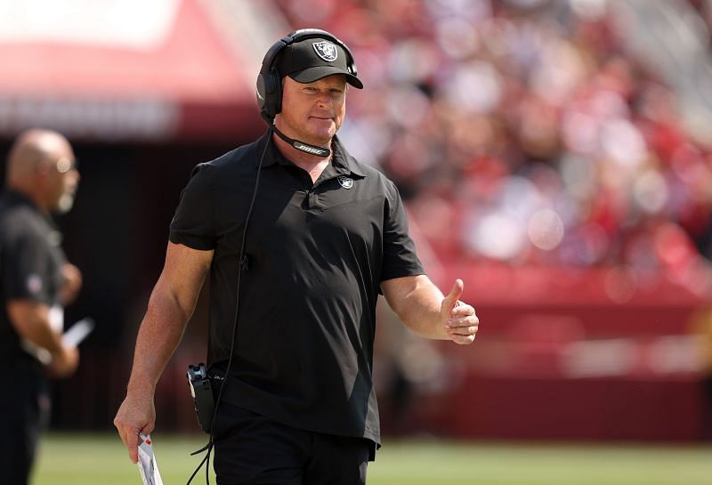 Las Vegas Raiders head coach Jon Gruden is entering a pivotal fourth season