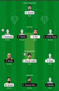 BB vs KC Dream11 Team - 1