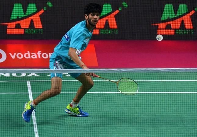 Harshit Aggarwal gave a big scare to the second seed in the men&#039;s singles pre-quarters