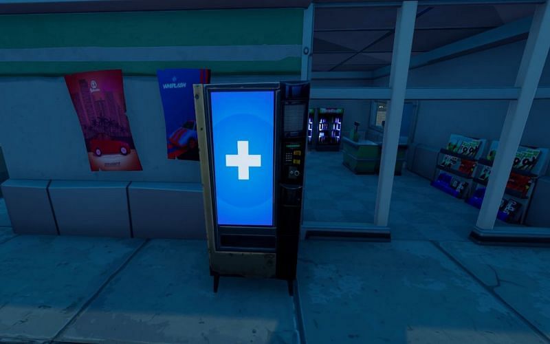 A Mending Machine in Fortnite (Image via Epic Games)