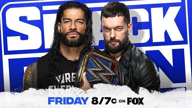 Roman Reigns faces Finn Balor in a Universal title defence on SmackDown