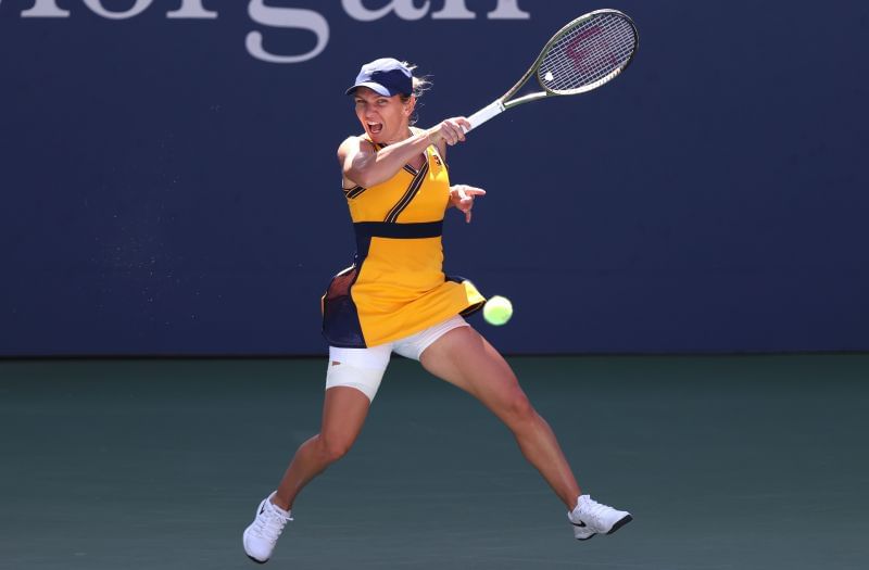 Simona Halep is into the fourth round of the US Open for the first time since 2016