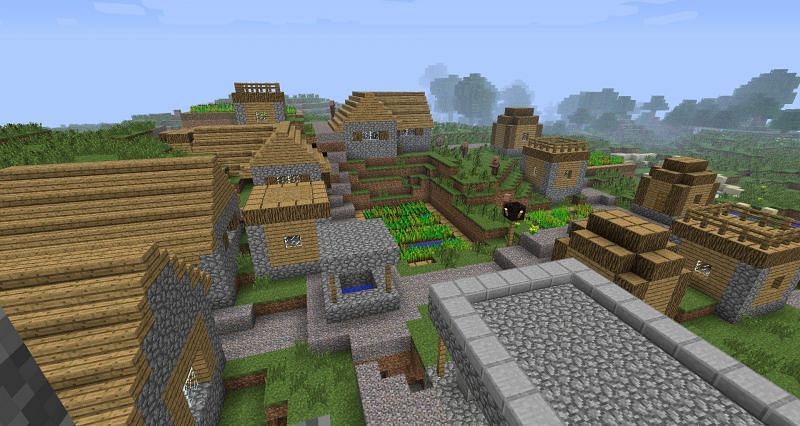 Minecraft villages (Image via Minecraft)