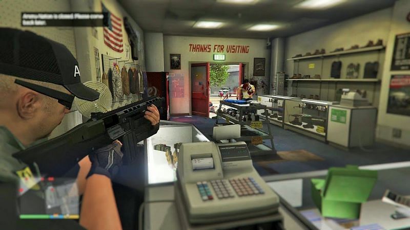 The right to bear arms - (Image via GTA 5)