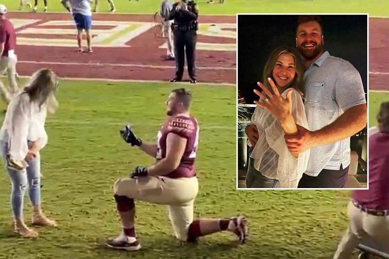 Brady Scott proposed to his gf after a loss