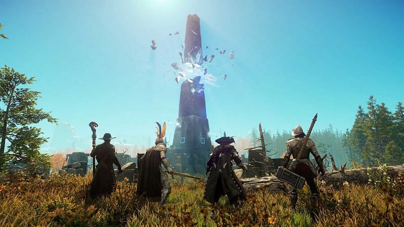New World is a brand new MMORPG released by Amazon Games yesterday. Image via New World