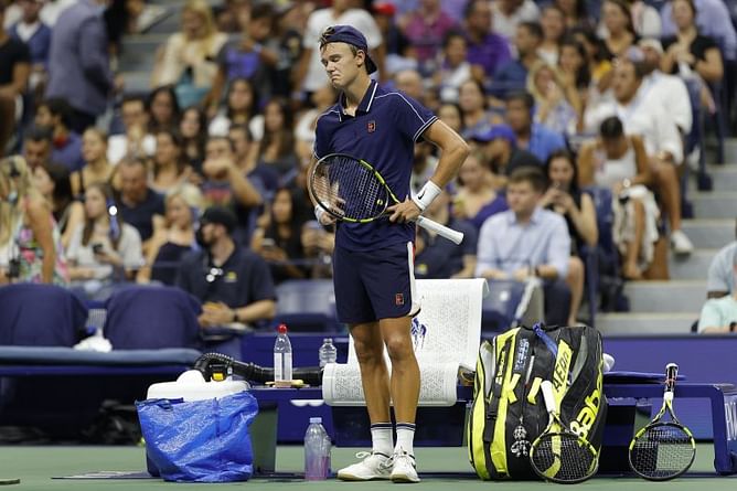 Holger Rune after 1R loss to Novak Djokovic: "It was a crazy crowd, the best I've ever felt in my life"