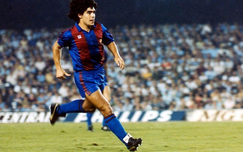Diego Maradona was a legend of the game.