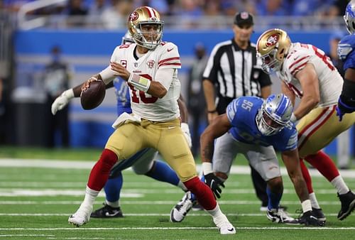 San Francisco 49ers quarterback Jimmy Garoppolo