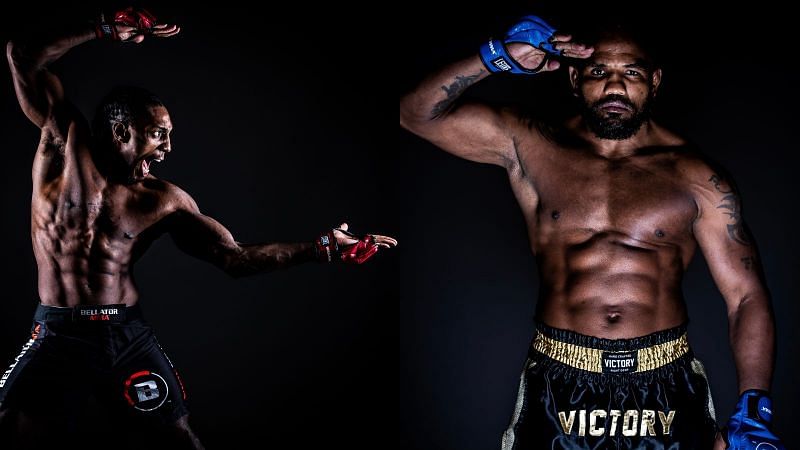 Bellator 266: Phil Davis vs. Yoel Romero [Photo via @Bellator MMA on Twtiter]