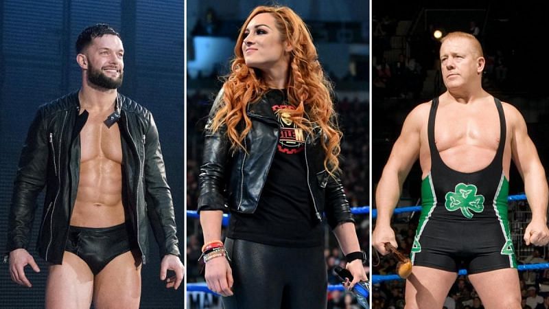 A list of nine WWE Superstars who hail from Ireland