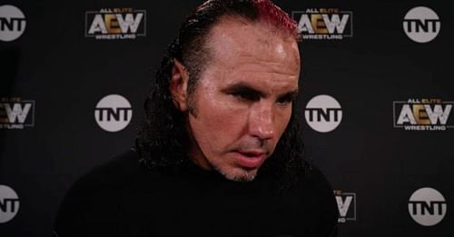 Matt Hardy assaulted an Orange Cassidy on AEW Rampage.