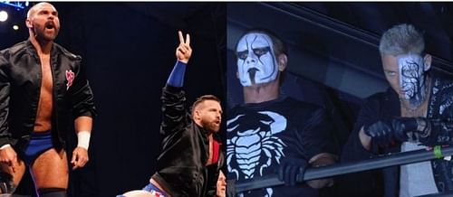 FTR (Left) and Sting & Darby Allin (Right)