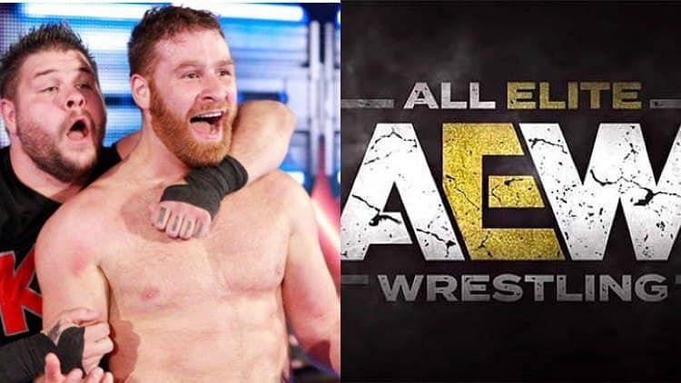 WWE superstars Kevin Owens and Sami Zayn