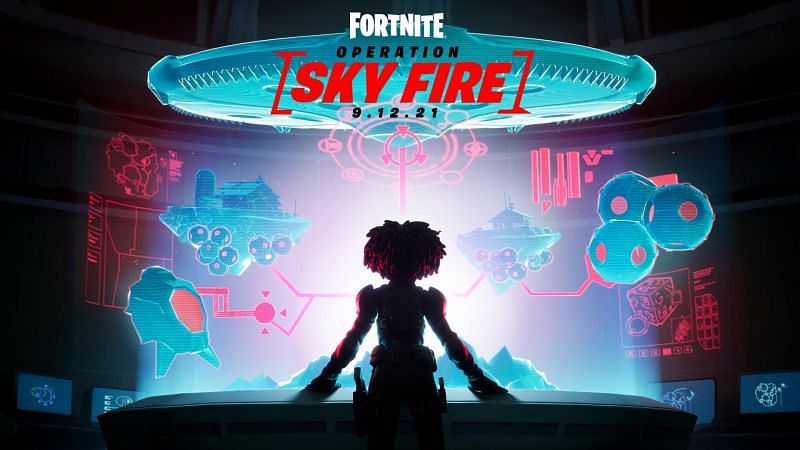 The Fortnite Chapter 2 Season 7 Operation Sky Fire live event will begin soon (Image via Epic Games)