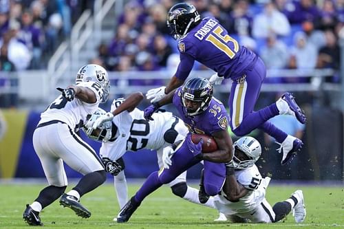 Oakland Raiders v Baltimore Ravens