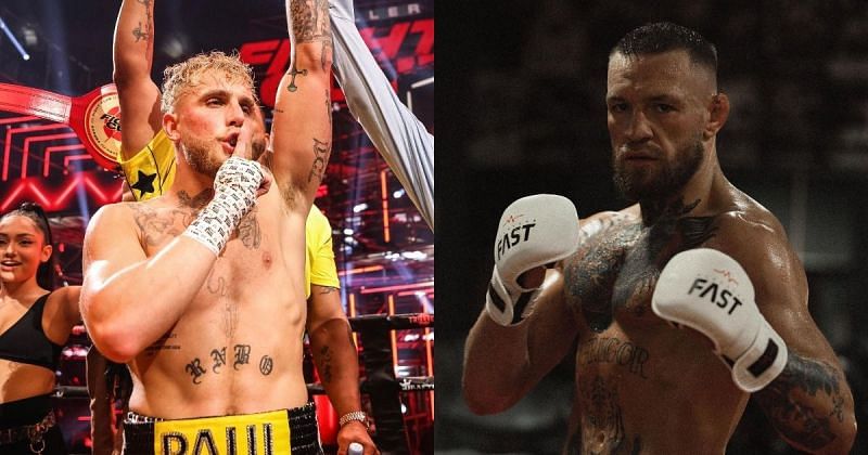 Jake Paul (left) Conor McGregor (right) [Images Courtesy: @jakepaul @thenotoriousmma on Instagram]