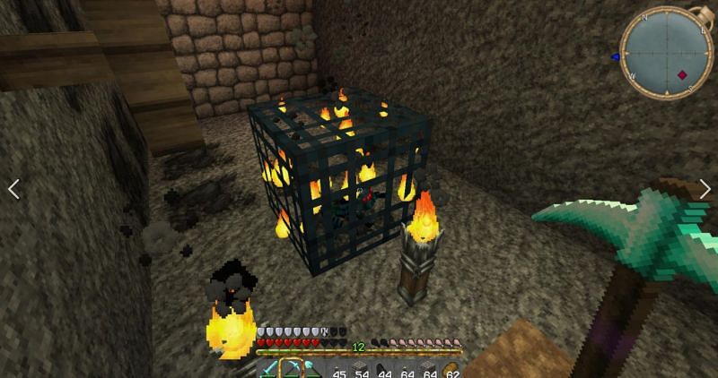 A cave spider spawner (Image via empireminecraft)