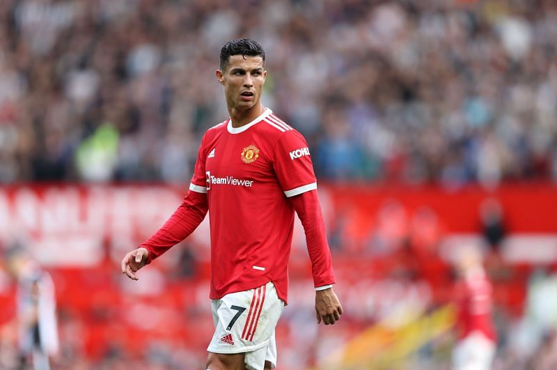 Cristiano Ronaldo in action for Manchester United