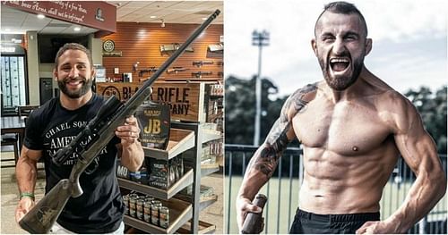 Chad Mendes (left) and Alexander Volkanovski (right) Image Credit: Instagram