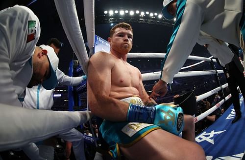 Mexican boxer Canelo Alvarez is currently a unified super middleweight world champion