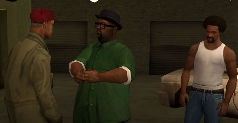 Emmet is one of the most minor characters associated with the GSF in GTA San Andreas (Image via Rockstar Games)
