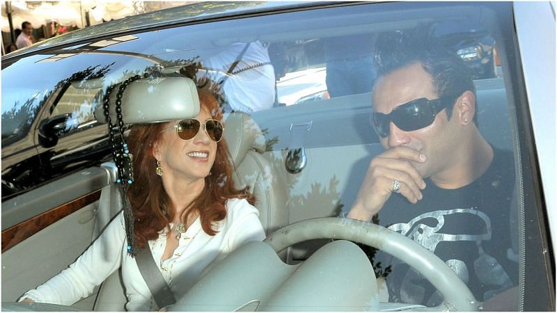 Actress Kathy Griffin and Adnan Ghalib spotted on Robertson Blvd. (Image via Getty Images)