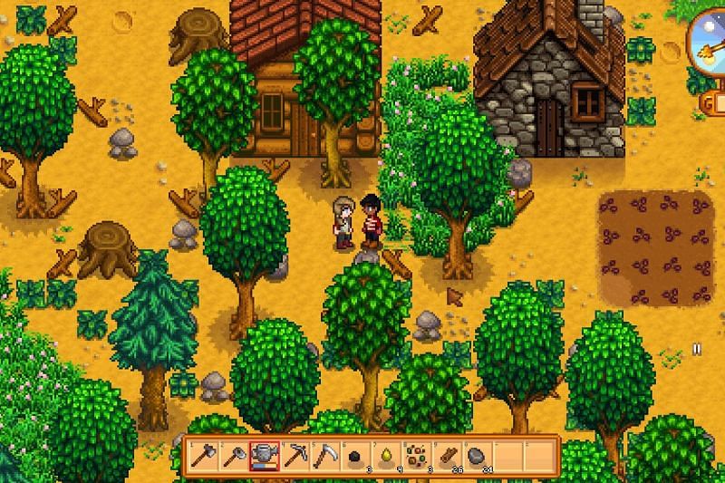 While it&#039;s typically played in single player, Stardew Valley does have multiplayer options. (Image via Stardew Valley)