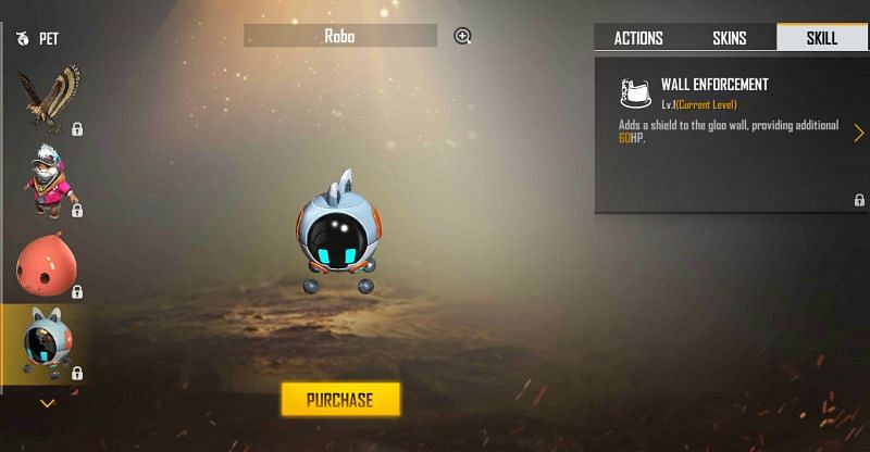 Robo and its ability (Image via Free Fire)