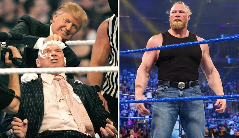 Vince McMahon gets his head shaved bald; Brock Lesnar was the one in 21-1