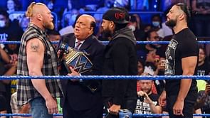 WWE Crown Jewel 2021 में रोमन रेंस और ब्रॉक लैसनर के बीच होने वाले यूनिवर्सल चैंपियनशिप मैच का नतीजा हुआ लीक?