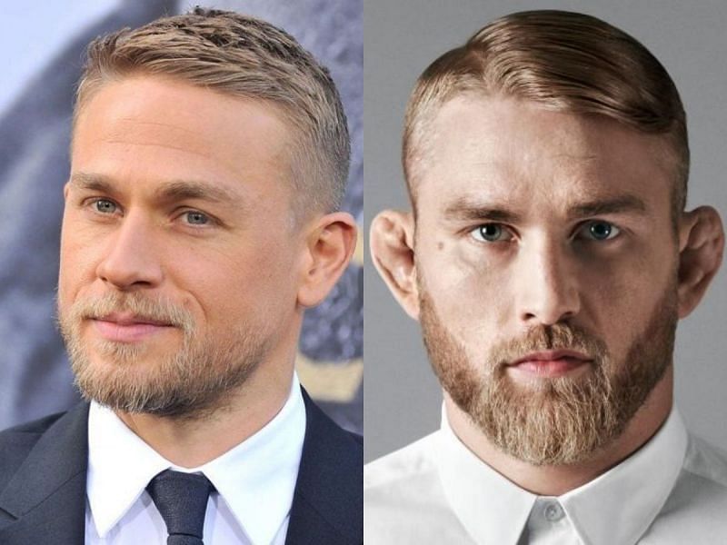 Alexander Gustafsson looks more like actor Charlie Hunnam than a Viking warrior.