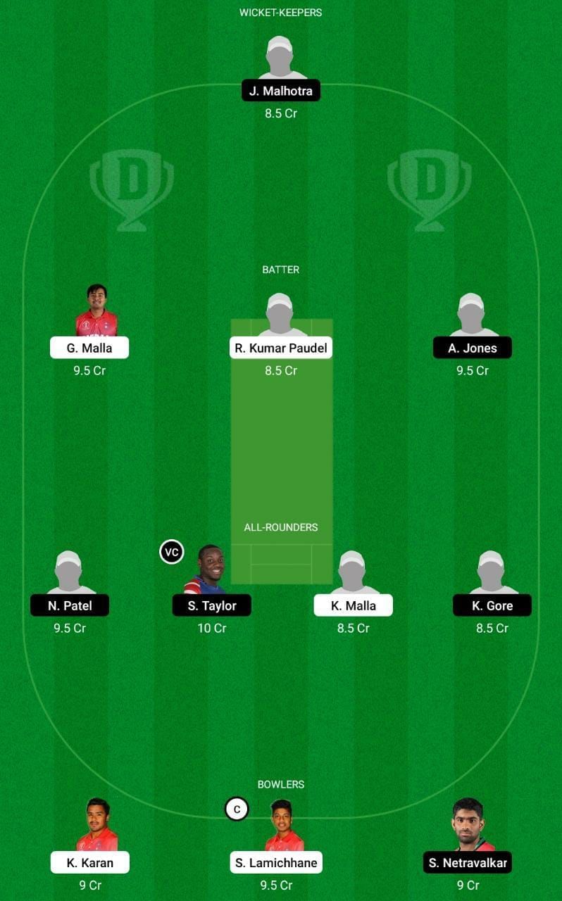 NEP vs USA Dream11 Fantasy Tip #1